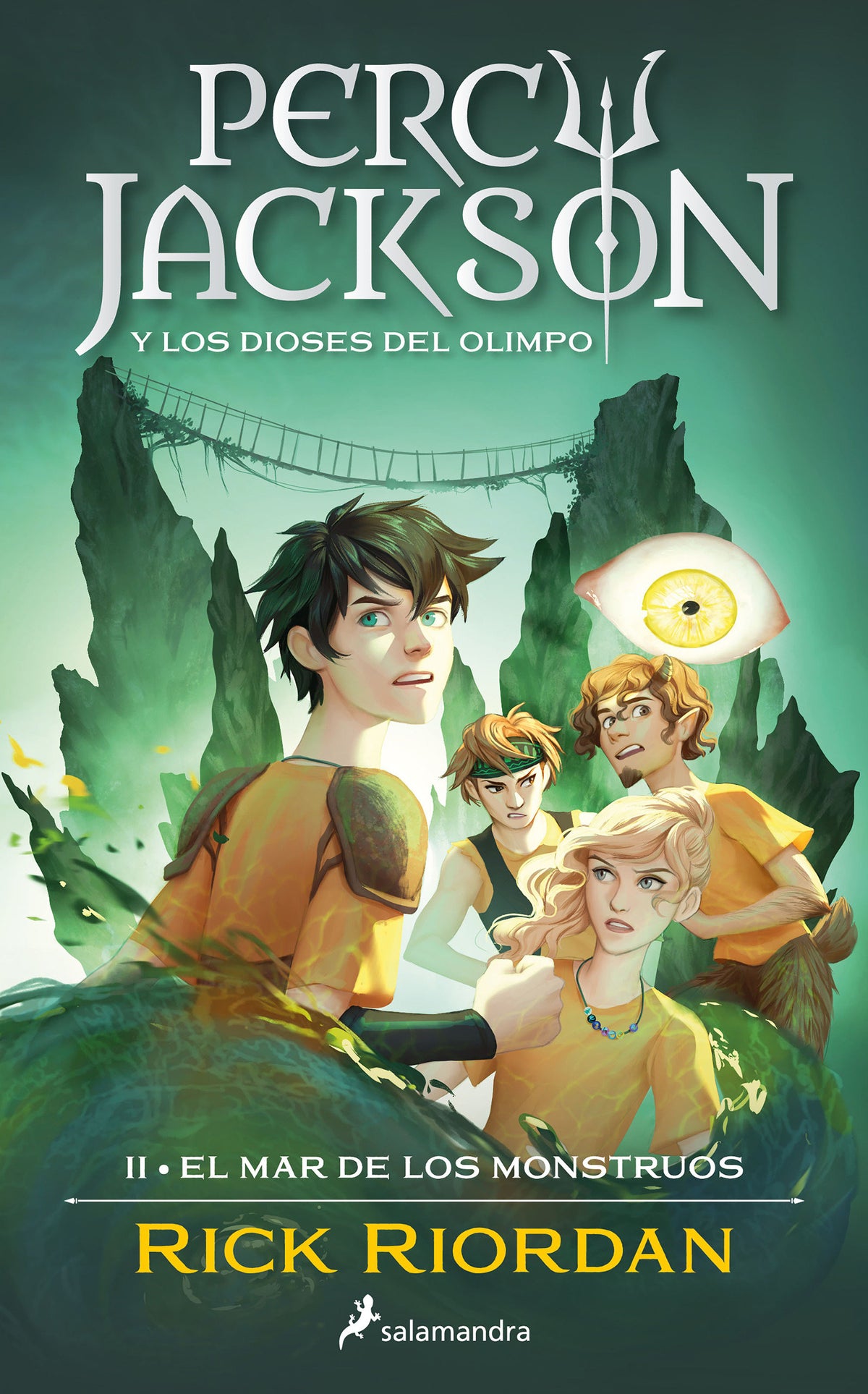 El mar de los monstruos / The Sea of Monsters cover (ISBN 9798890981110) [onix:b2057edd1b9a59a5c21c902a7dac6295]