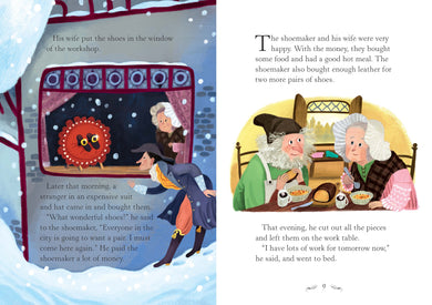 The Elves and the Shoemaker interior 1 (ISBN 9781474947862) [onix-asset:1585f20a13bc5994292ccec755bfb3be8e1cf511ef0ab95a33609a2965ad7ae6]