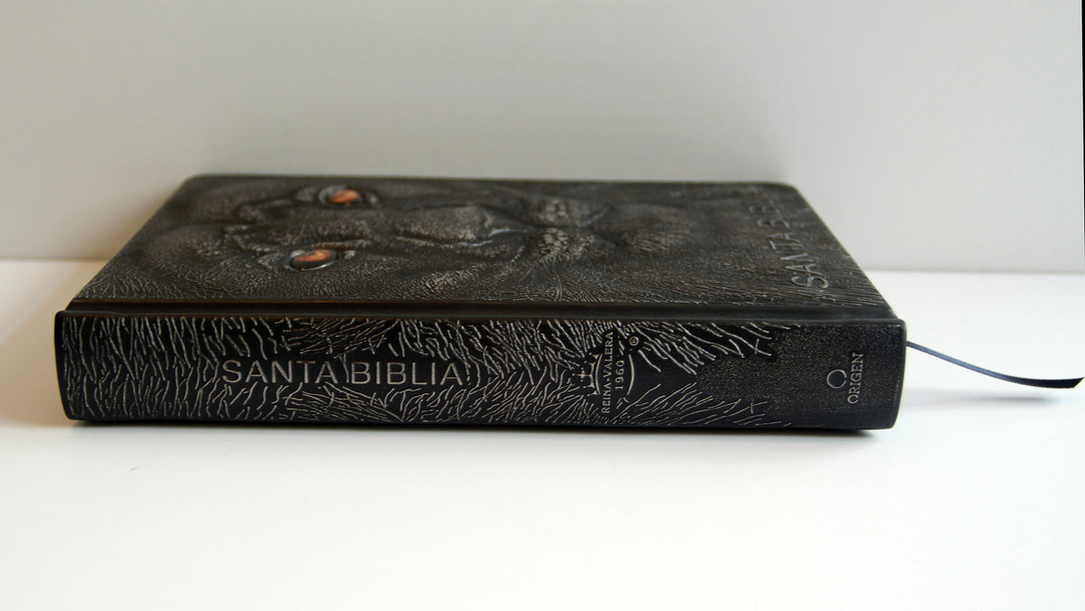Biblia RVR 1960 Letra grande León de Judá edición especial plata con índice y canto negro / Spanish Bible RVR 1960 Large Print Imitation Leather Lion of J interior 3 (ISBN 9798890985668) [onix:eae35b0693e662dc6b8347fb2907a5ea]