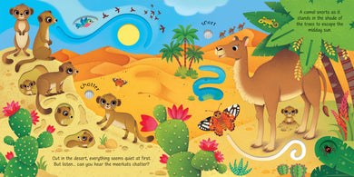 Wild Animals Sound Book interior 1 (ISBN 9781474991803) [onix-asset:36edab5d253a6203884bb0424ce7576aaca3c1b2a48d2fffad268c7b02dacb7c]