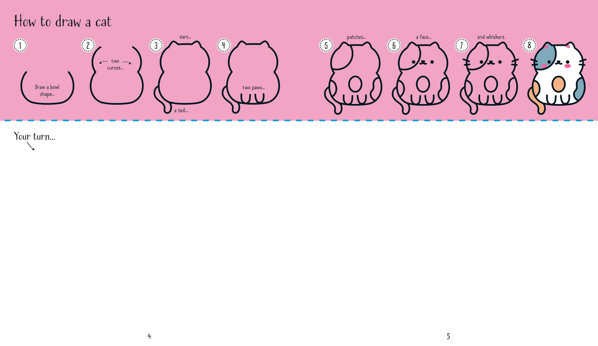 Step-by-Step Drawing Cute Things interior 1 (ISBN 9781836044642) [onix-asset:2fb80d169fa9b1fce88c866c000a4c42c83b04a67ad292801cea814587af4253]