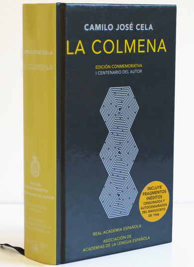 La colmena (Edición conmemorativa de la RAE y la ASALE) / The Hive. Commemorative Edition cover (ISBN 9788420420684) [onix:f8cc66a5583bbb1c67ffe80f0caef7e2]