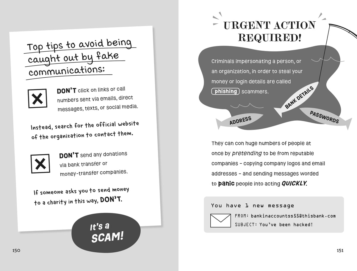Fake News And How To Spot It interior 1 (ISBN 9781836040606) [onix-asset:beb78328edd941c1613ae89a9949e75f65c266d2f4570d597d8509bf9f09a0c4]