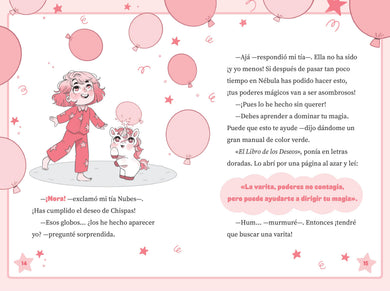 Nora y Chispas: unidas por la magia / Nora and Chispas: United by Magic interior 1 (ISBN 9788419868756) [onix:aedb3354827430722eb714cb0e48024a]