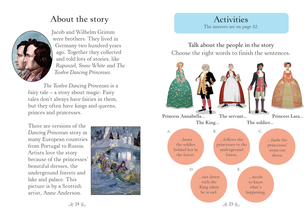 The Twelve Dancing Princesses interior 1 (ISBN 9781474991186) [onix-asset:7aa758d01d4c76294d8ecdb16958ee4d23b4901df4da0b53fde85036b5b000d2]