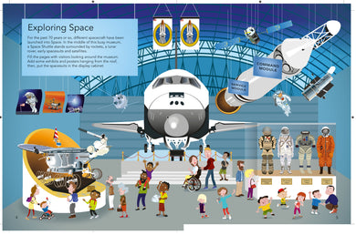 Space Sticker Book interior 1 (ISBN 9781409587675) [onix-asset:bfc77a7956d4e4b9217650678bf8c12acb7f74b3037fc0f9971629d2b6f5af0c]