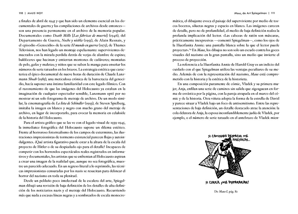 Maus hoy: Una selección de textos / Maus Now: Selected Writing interior 1 (ISBN 9788419940100) [onix:9399c4f59b89a35ea12391516dbd7117]
