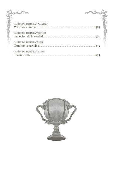 Harry Potter y el cáliz de fuego (Edición con ilustraciones de Xavier Bonet) / Harry Potter and the Goblet of Fire interior 7 (ISBN 9798890984920) [onix:5169f1a738d6cc5809d881a549c0d184]