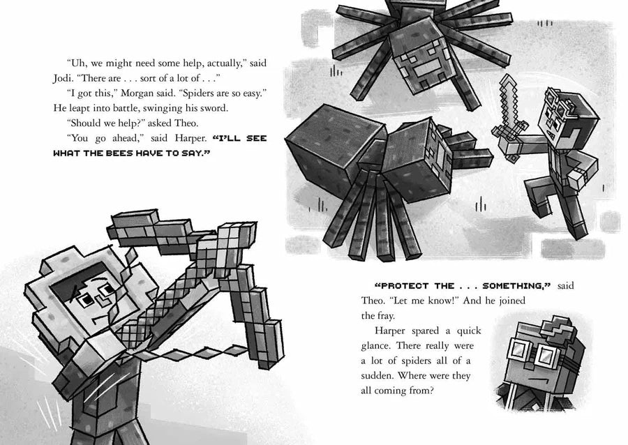 Minecraft Stonesword Saga #4 To Bee, Or Not to Bee!-Fiction: 歷險科幻 Adventure & Science Fiction-買書書 BuyBookBook