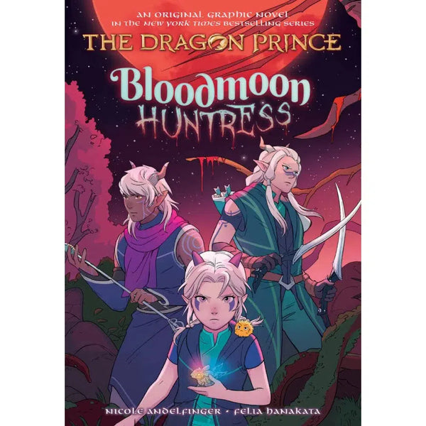 The Dragon Prince Graphic Novel #2 Bloodmoon Huntress-Fiction: 歷險科幻 Adventure & Science Fiction-買書書 BuyBookBook