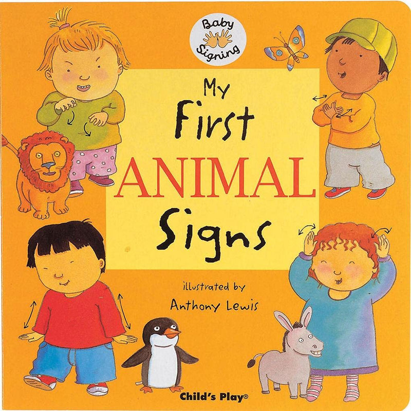My First Animal Signs - Baby Signing (Anthony Lewis)-Children’s Early years / early learning concepts-買書書 BuyBookBook