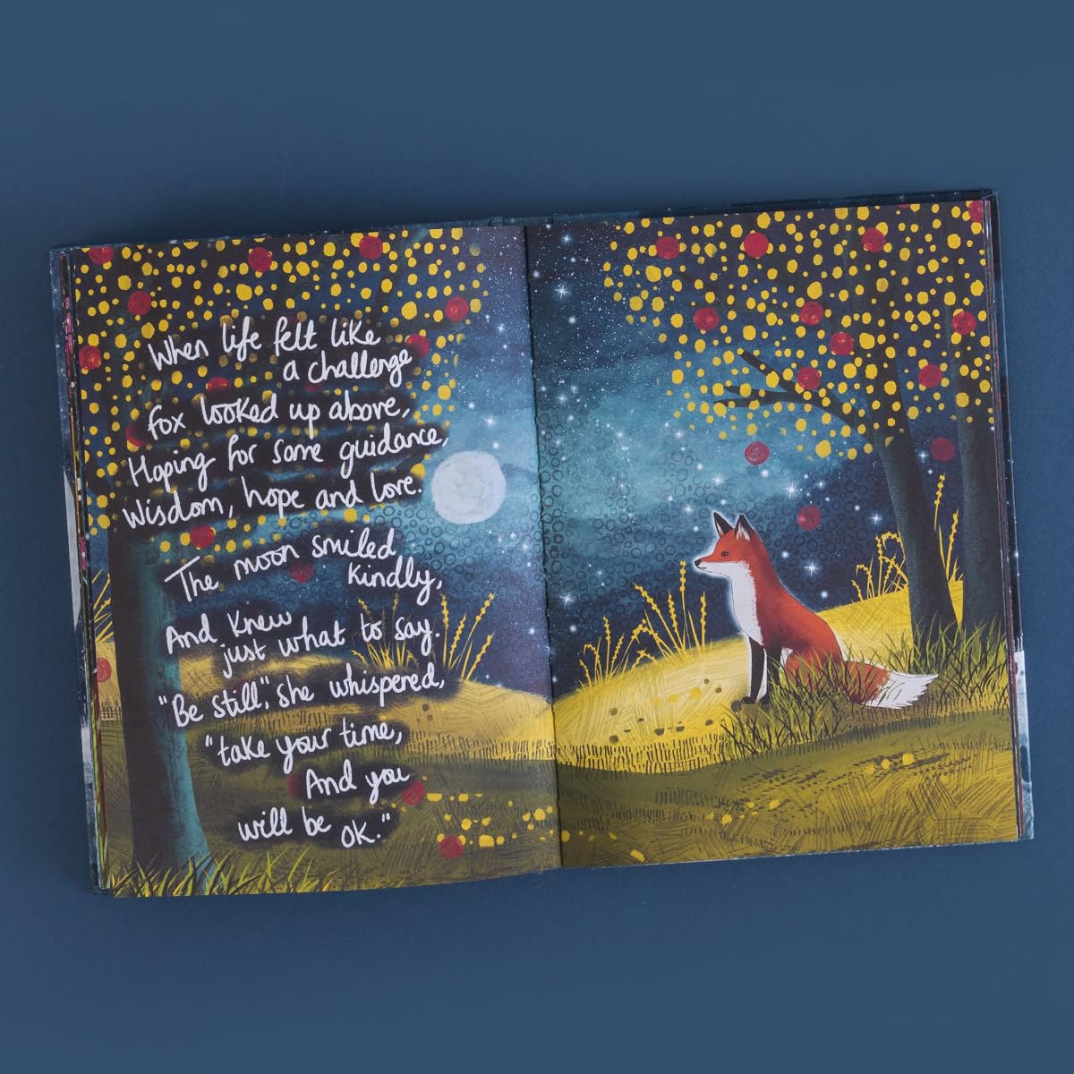 Fox Under the Moon