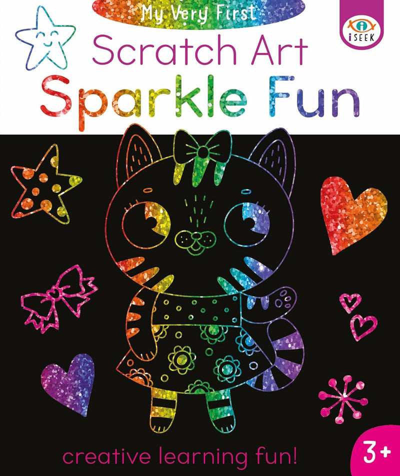My Very First Scratch Art: Sparkle Fun (iSeek)-Children’s interactive and activity books and kits-買書書 BuyBookBook