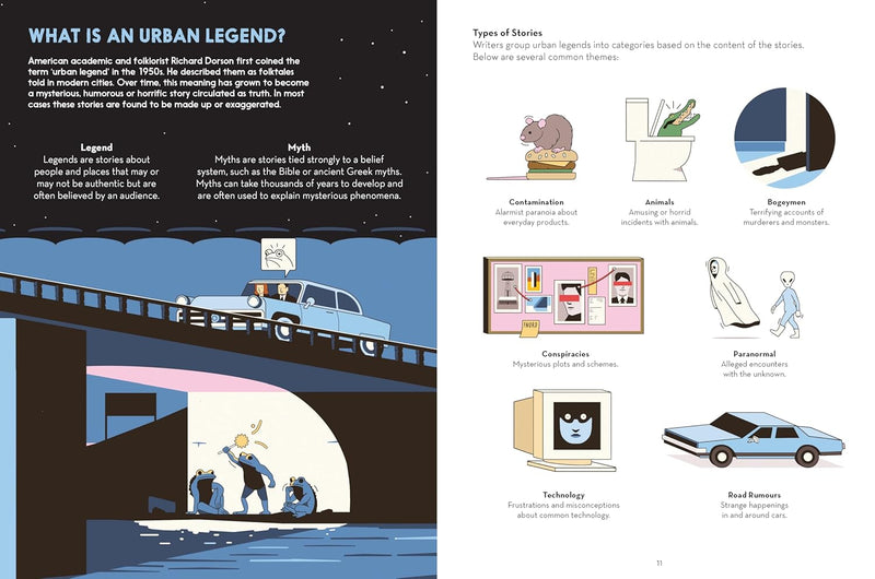 An Illustrated History of Urban Legends (Adam Allsuch Boardman)-History and Archaeology-買書書 BuyBookBook