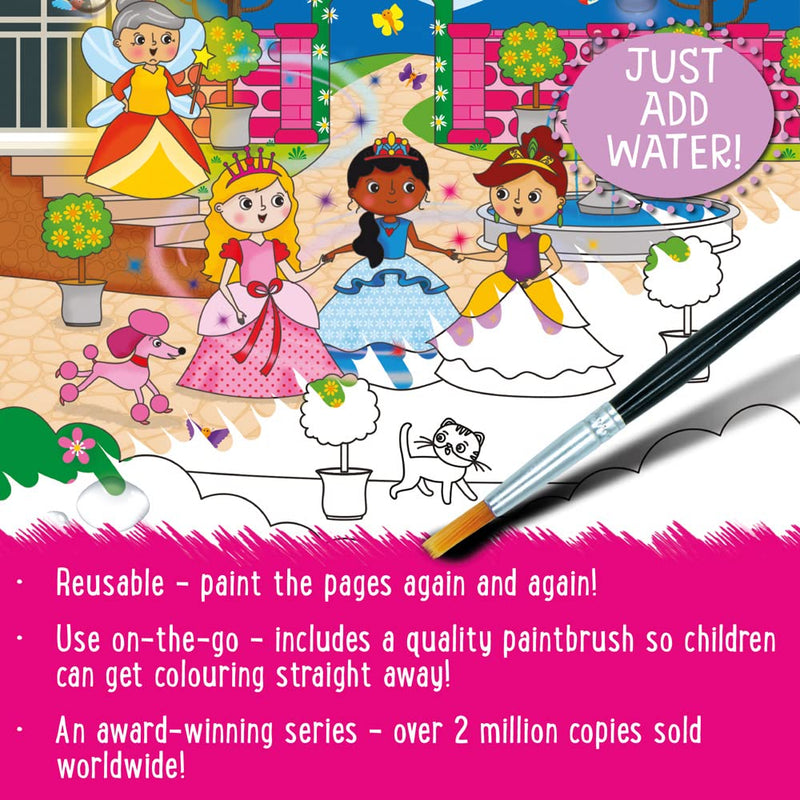 Crowns and Gowns Princesses (Magic Water Colouring) (Lisa Regan)