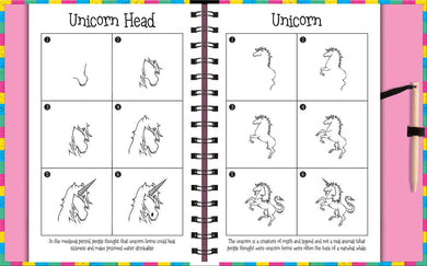 Scratch and Draw Unicorns & Horses Too! (Scratch Art Activity Book) (Joshua George)
