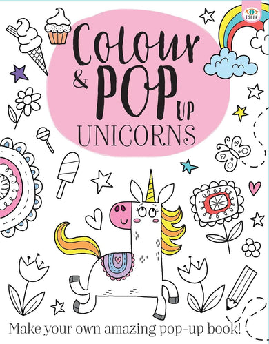 Unicorns (Colour and Pop-Up) (iSeek)-Children’s interactive and activity books and kits-買書書 BuyBookBook