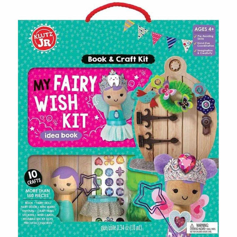 Klutz My Fairy Wish Kit Jr.-Activity: 拼砌玩具 Jigsaw & Toy-買書書 BuyBookBook