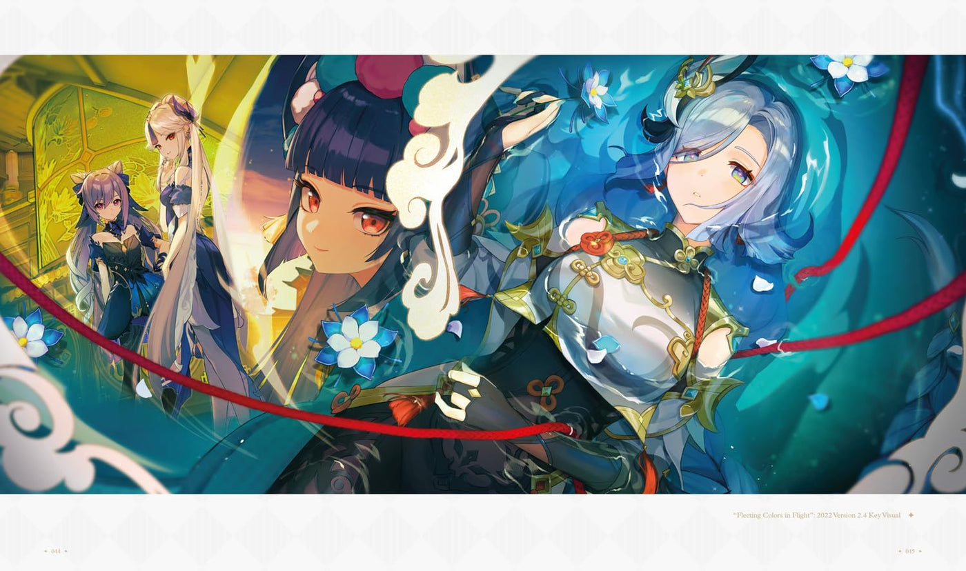 Genshin Impact Vol. 2 (Official Art Book) (MiHoYo)-Art: general-買書書 BuyBookBook