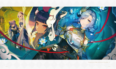 Genshin Impact Vol. 2 (Official Art Book) (MiHoYo)-Art: general-買書書 BuyBookBook