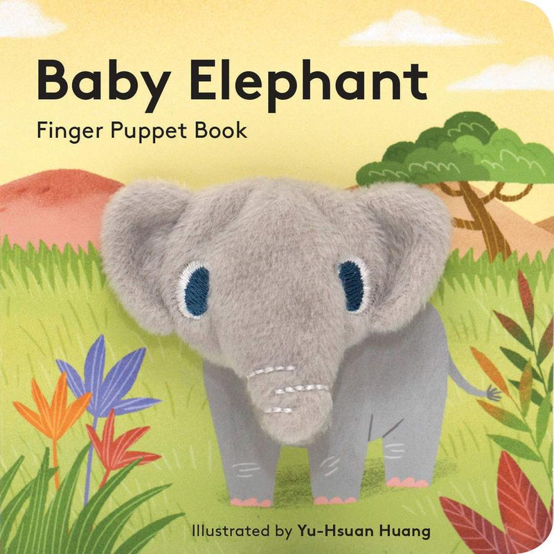 Baby Elephant: Finger Puppet Book-Children’s picture books-買書書 BuyBookBook