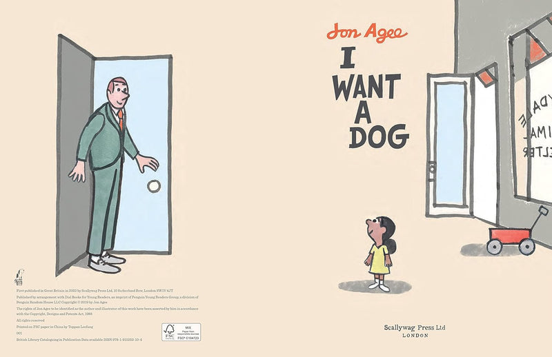 I Want A Dog (Jon Agee)