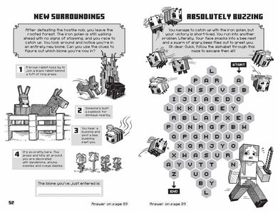 Minecraft Brain Games (Mojang AB)-Children’s / Teenage general interest: Hobbies/ quizzes/ toys and games-買書書 BuyBookBook