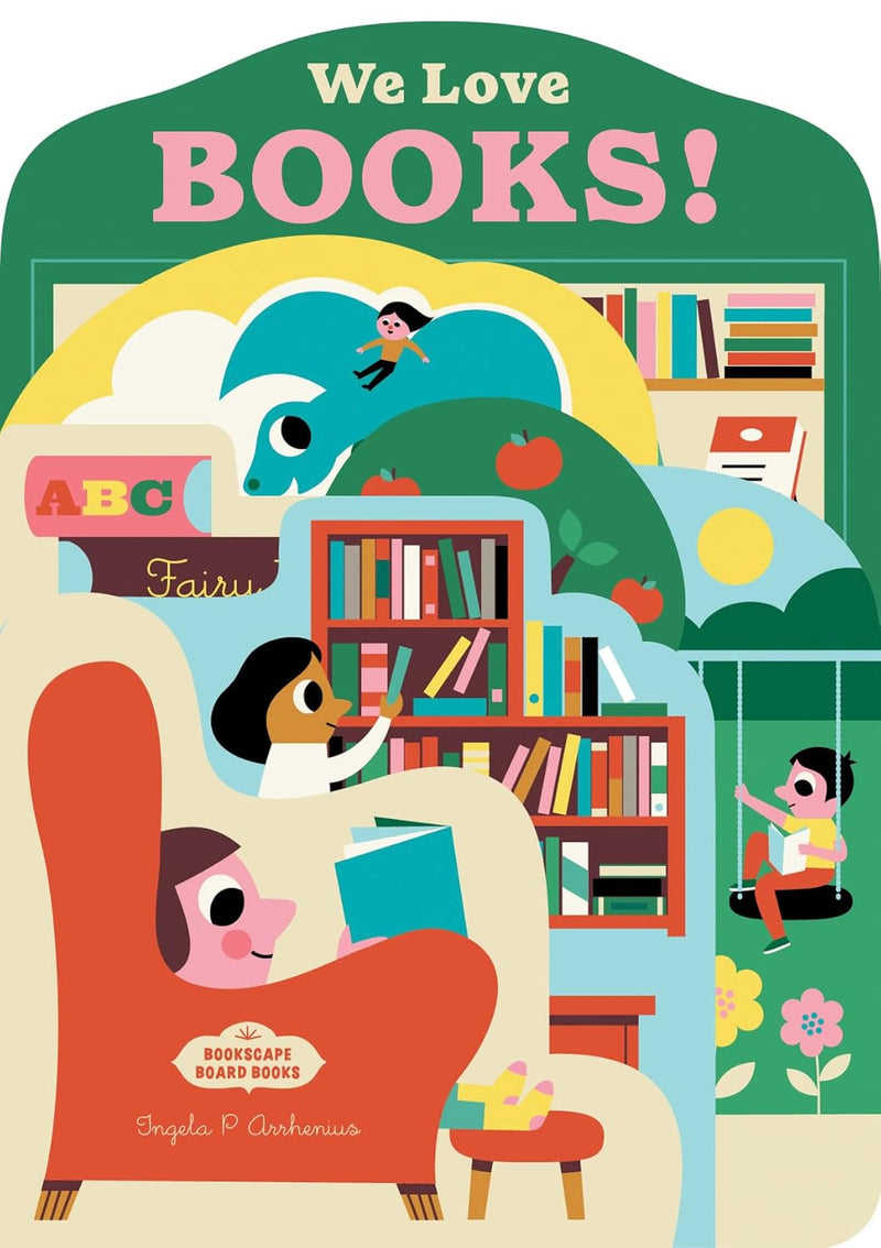 Bookscape Board Books: We Love Books!-Children’s / Teenage fiction: General and modern fiction-買書書 BuyBookBook