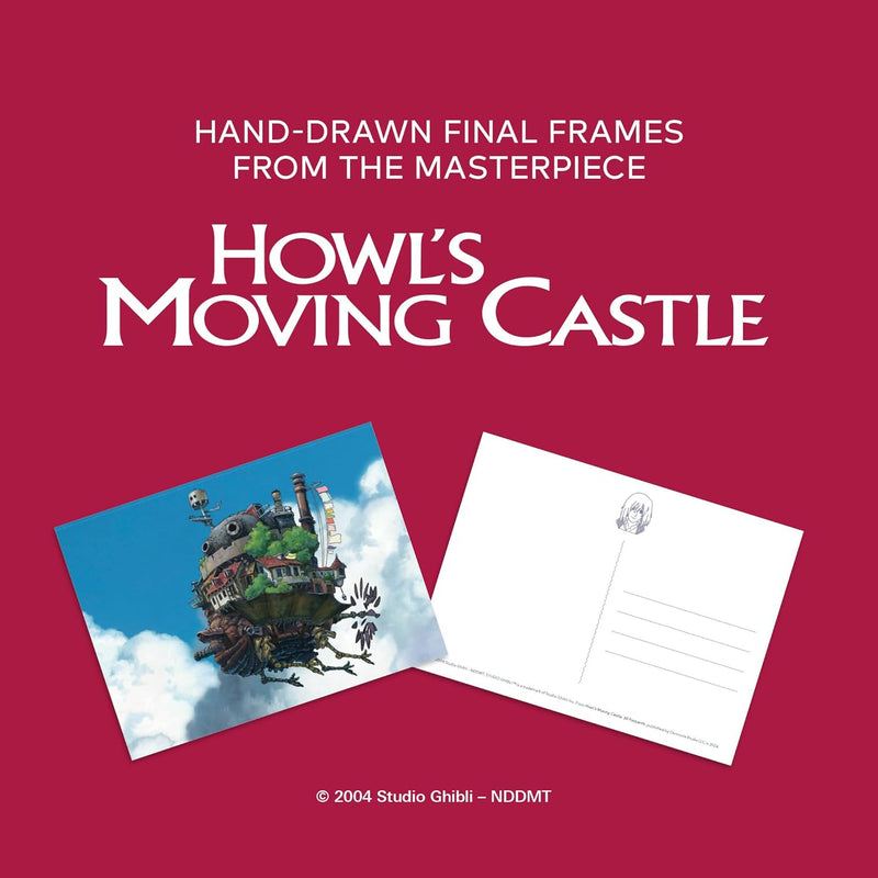 Studio Ghibli Howl's Moving Castle: 30 Postcards-Lifestyle and Leisure-買書書 BuyBookBook