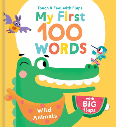 My First 100 Words Touch & Feel: Wild Animals (Yoyo Books)-Children’s Educational: Language/ literature/ literacy-買書書 BuyBookBook