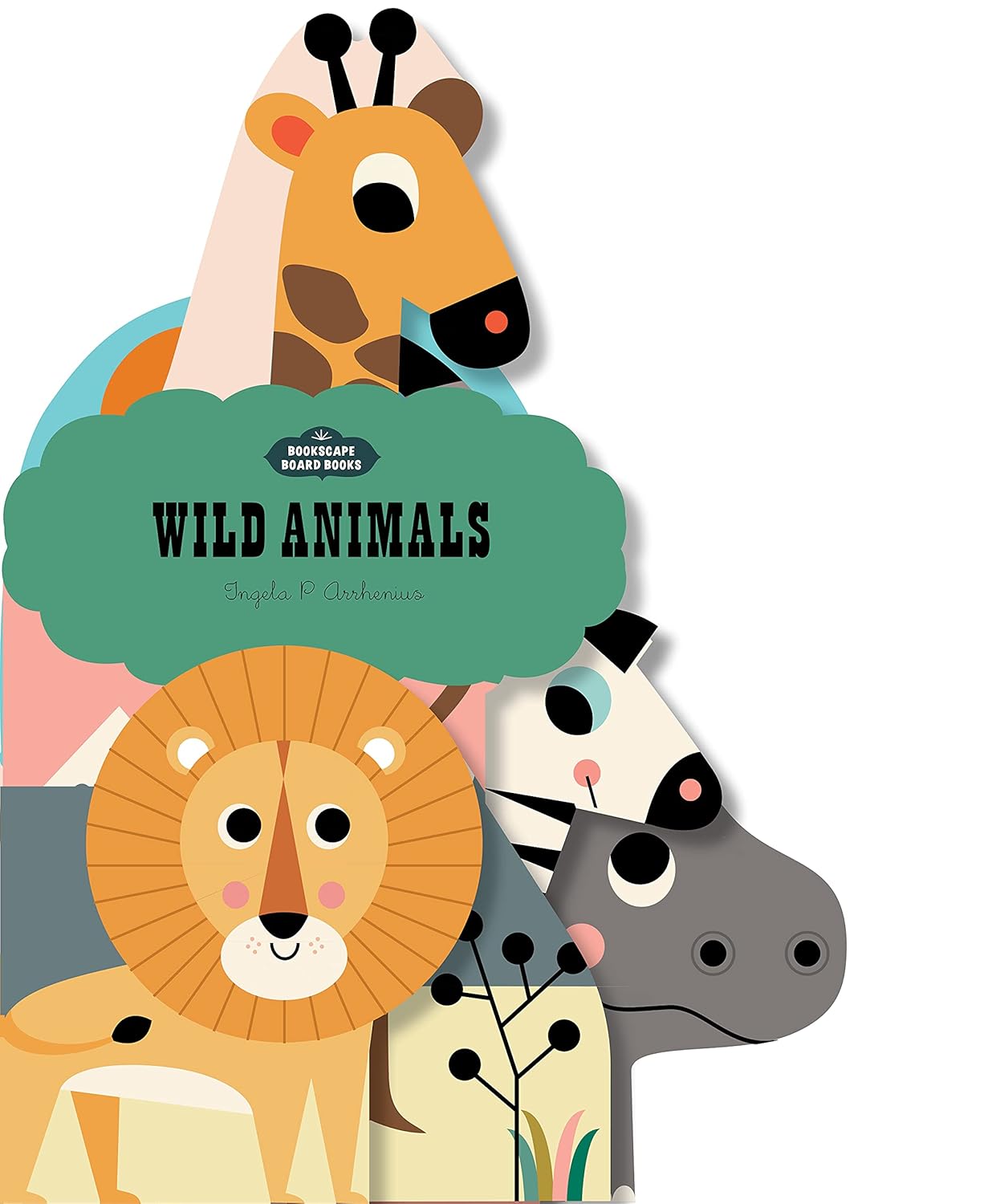 Bookscape Board Books: Wild Animals-Children’s / Teenage fiction: Nature and animal stories-買書書 BuyBookBook
