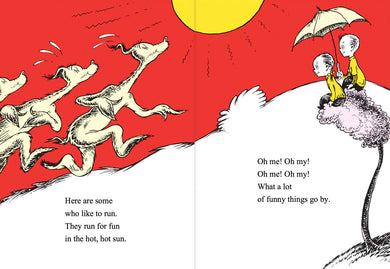 One Fish, Two Fish, Red Fish, Blue Fish (Paperback)(Dr. Seuss)