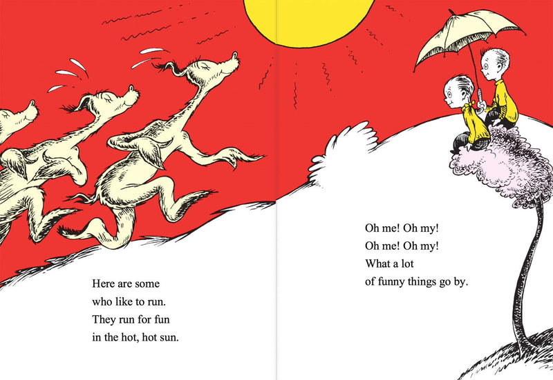 One Fish, Two Fish, Red Fish, Blue Fish (Paperback)(Dr. Seuss)