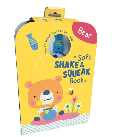 Soft Shake & Squeak Book: Bear (Yoyo Books)