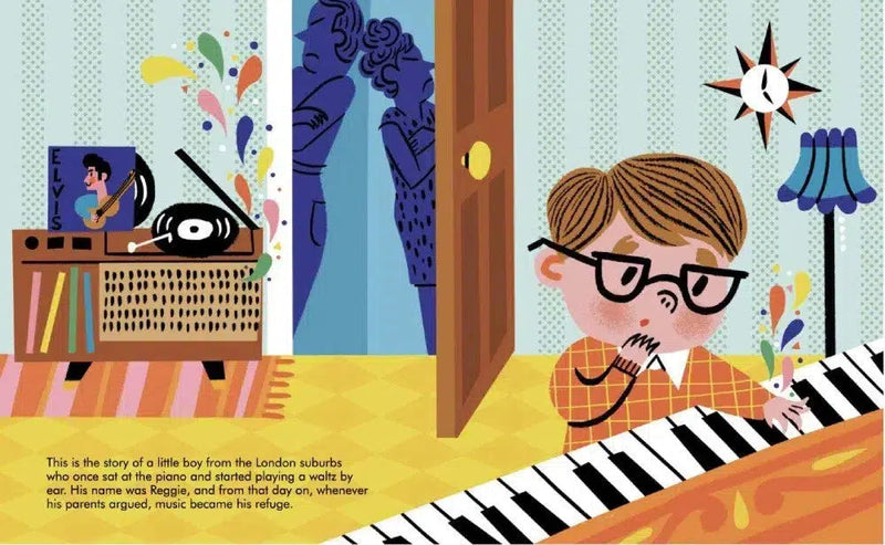 Little People, BIG DREAMS: Elton John-Nonfiction: 人物傳記 Biography-買書書 BuyBookBook