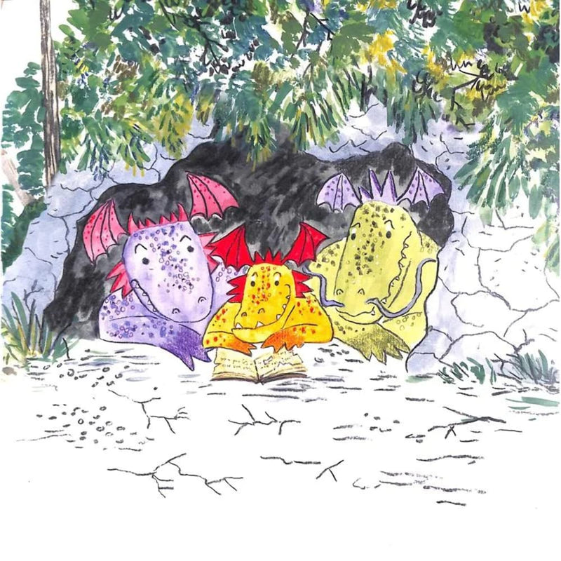 A Dragon Story (Madeline Pinkerton)-Children’s picture books-買書書 BuyBookBook