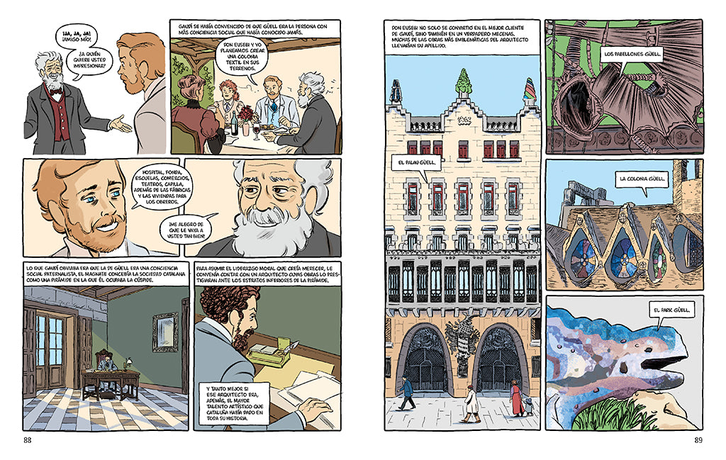 Gaudí: el soñador de Barcelona / Gaudí: A Dreamer from Barcelona interior 5 (ISBN 9788402430823) [onix:2cf71335e288057f6ed2d6cbf596794a]