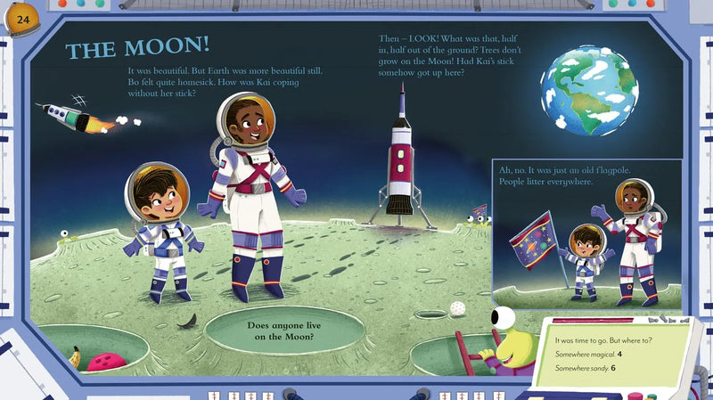 Pick a Story: A Wizard + Astronaut + Pyramid Adventure (Sarah Coyle)-Children’s / Teenage fiction: Action and adventure stories-買書書 BuyBookBook