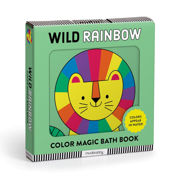 Wild Rainbow Color Magic Bath Book