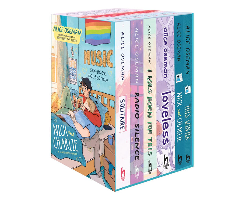 Alice Oseman Six-Book Collection Box Set (Alice Oseman)-Children’s / Teenage fiction: General and modern fiction-買書書 BuyBookBook