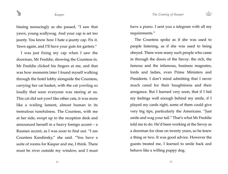 Kaspar- Prince of Cats (Michael Morpurgo)
