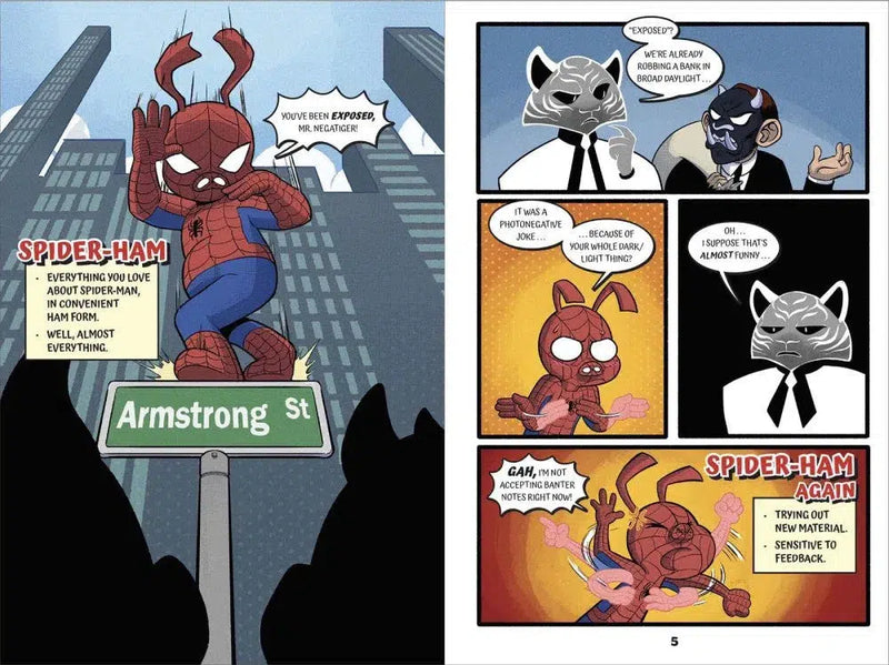 Spider-Ham: Hollywood May-Ham (Spider-ham: Marvel Graphix Chapters)-Fiction: 劇情故事 General-買書書 BuyBookBook