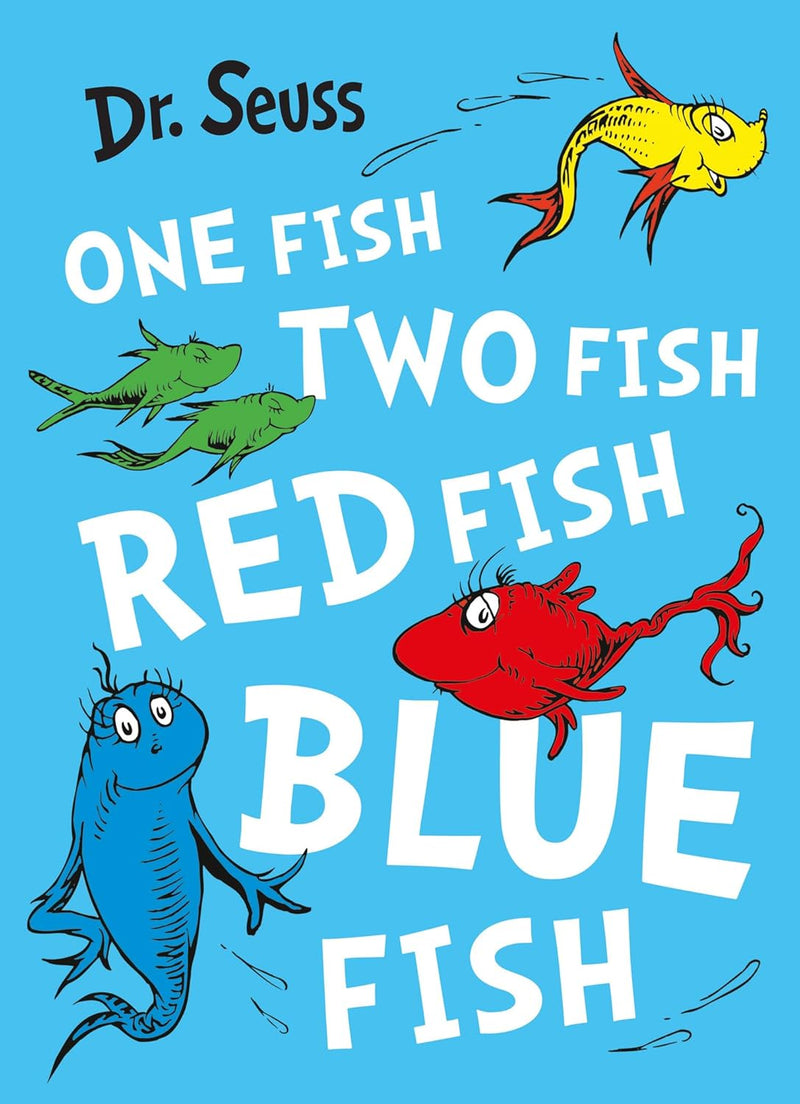 One Fish, Two Fish, Red Fish, Blue Fish (Paperback)(Dr. Seuss)