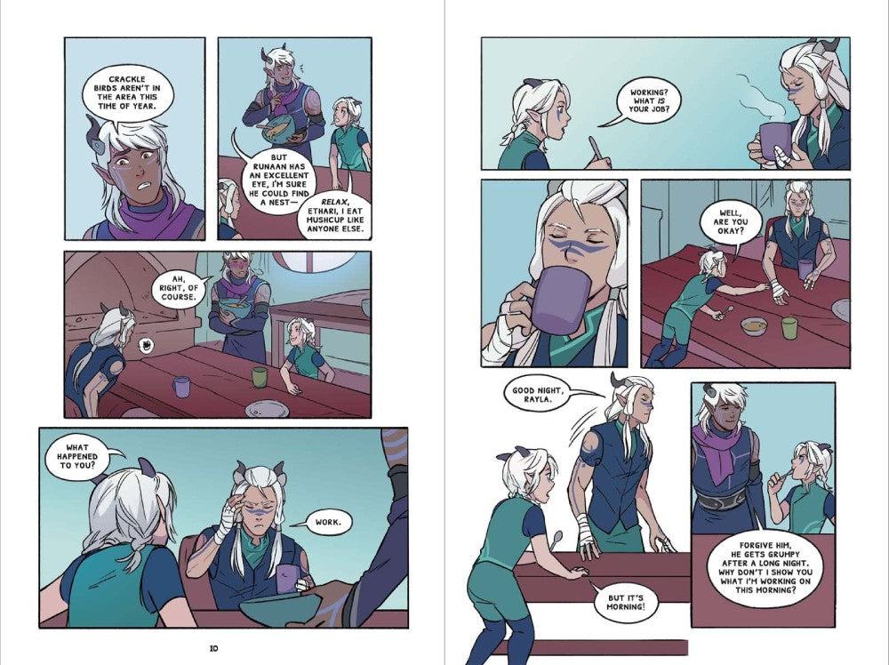 The Dragon Prince Graphic Novel #2 Bloodmoon Huntress-Fiction: 歷險科幻 Adventure & Science Fiction-買書書 BuyBookBook