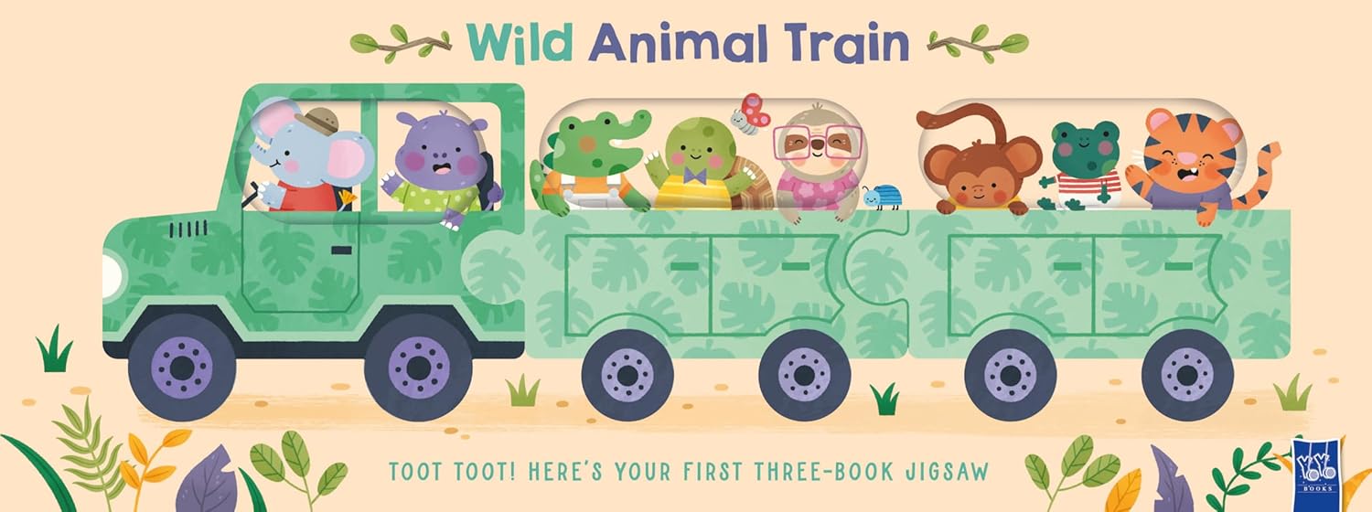 Story animal train: Wild animal train