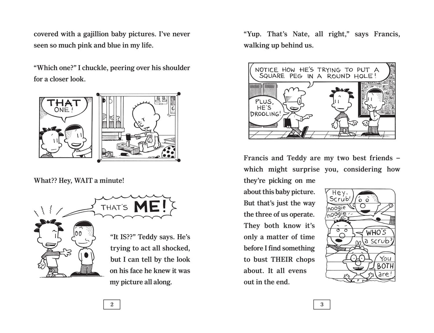 Big Nate #02 Big Nate Strikes Again (UK) (Lincoln Peirce)