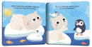 Poppy the Polar Bear Chases Snowflakes (My Bath Book and Toy) (Auzou)-Children’s interactive and activity books and kits-買書書 BuyBookBook