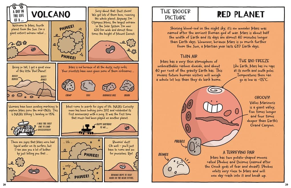A Day in the Life of an Astronaut, Mars and the Distant Stars