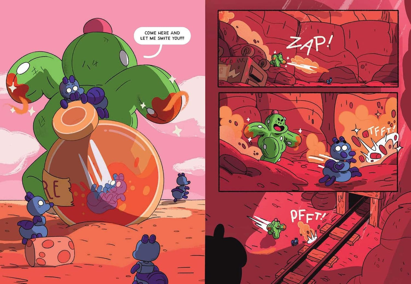 Cactus Kid and the Battle for Star Rock Mountain (Emmanuel Guerrero)-Graphic novel / Comic book / Manga: genres-買書書 BuyBookBook
