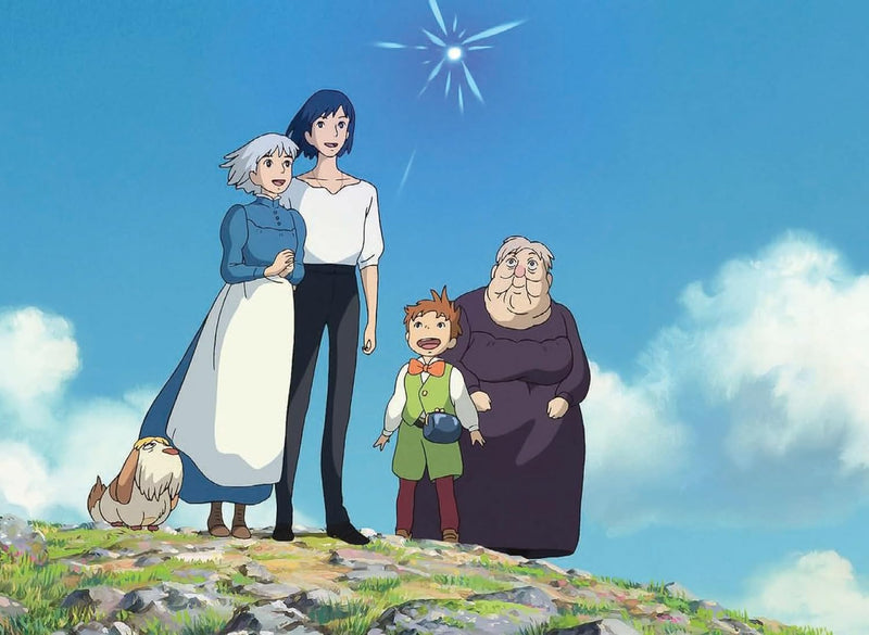 Studio Ghibli Howl's Moving Castle: 30 Postcards-Lifestyle and Leisure-買書書 BuyBookBook